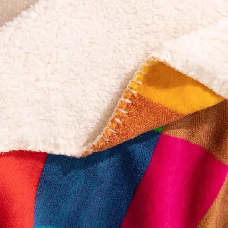 Plaid Multicolore pour Canapé | Éclat Cosy