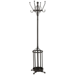 Porte-Manteau Métal Brun