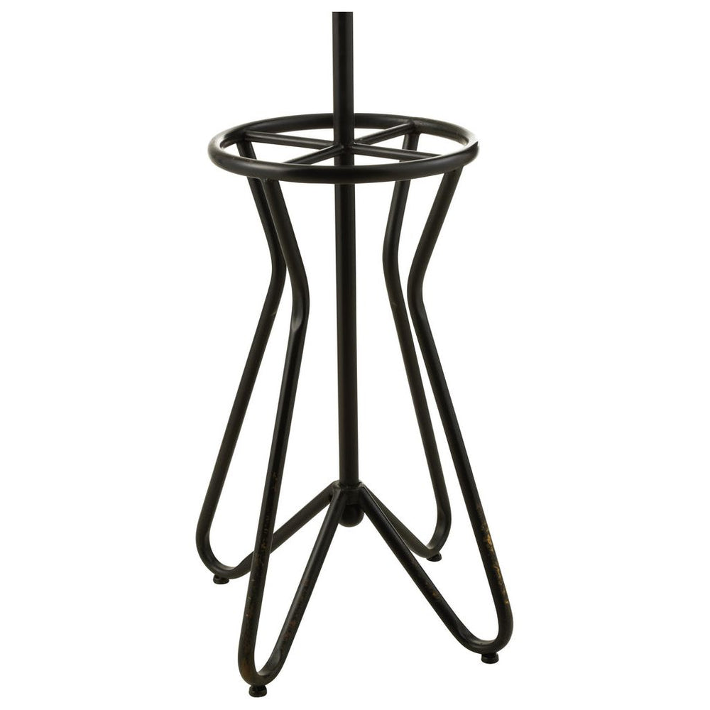 Porte - manteau Métal Noir Industriel - Designix