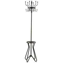 Porte-manteau Métal Noir Industriel