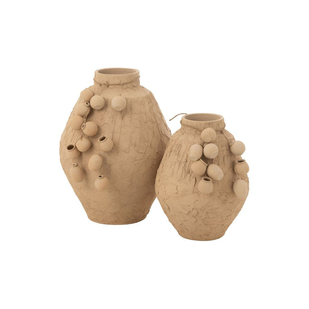 Pots Suspendus Argile Naturelle - Designix
