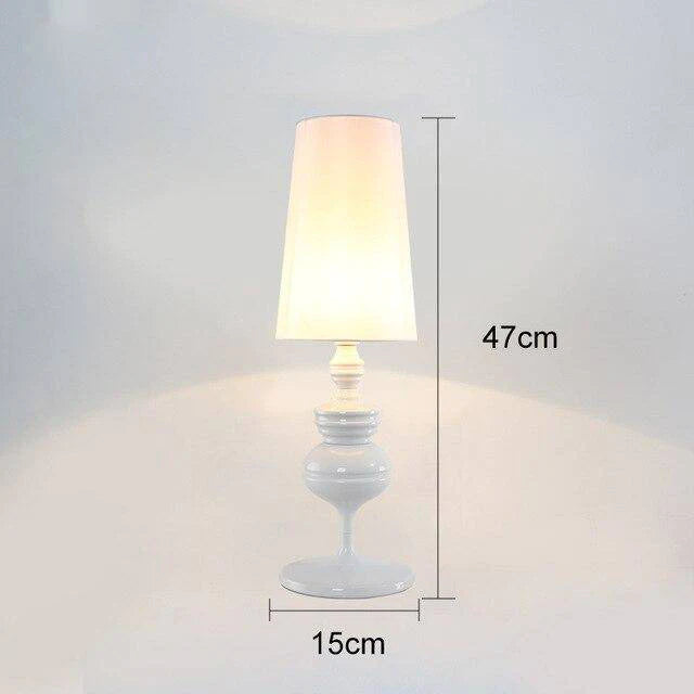 Lampe Espagnole Design | Éclat Doré | Designix - Lampe de chevet Blanc Petite  - https://designix.fr/