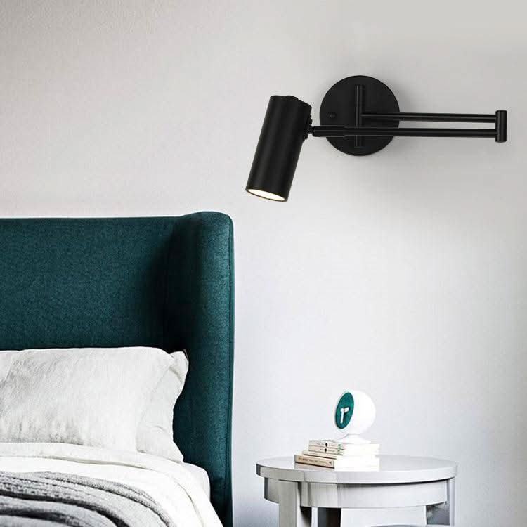 Applique murale design LED avec sport dirigeable en métal doré ou noir Light | Designix - Luminaire - https://designix.fr