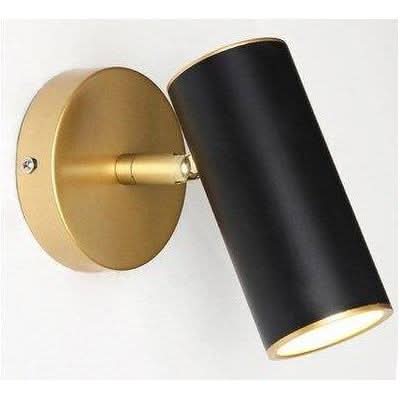 Applique murale design LED avec sport dirigeable en métal doré ou noir Light | Designix - Luminaire B - Noir Froide - https://designix.fr