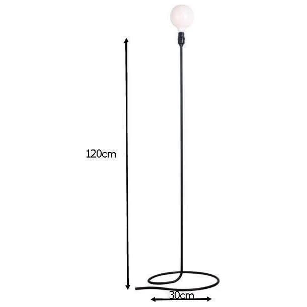 Lampadaire minimaliste sur pied | Designix - Luminaire Lampadaire - https://designix.fr