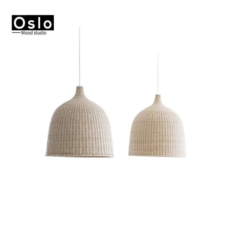 Suspension en tissu Rattan | Designix - Luminaire - https://designix.fr