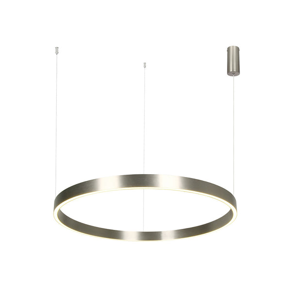 Suspension ZAMBELIS D800 70W Dimmable Direct/Indirect DESIGN Nickel Brosse 25369