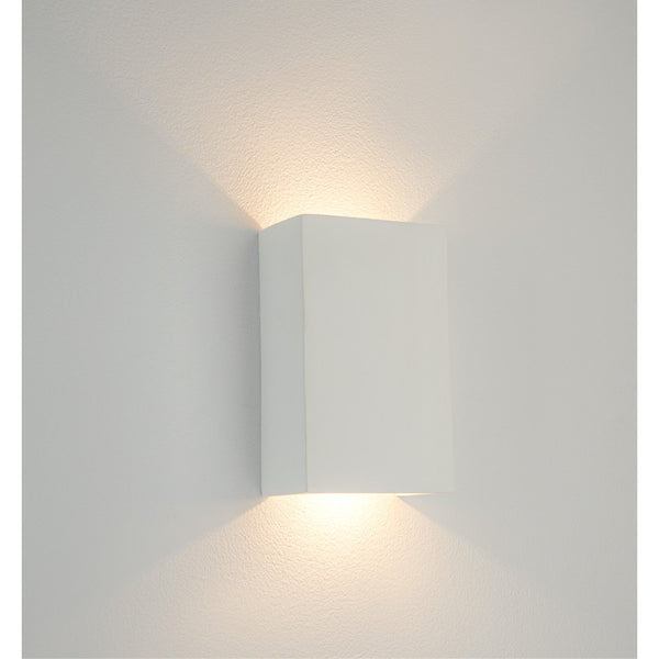 Applique Murale ZAMBELIS 5W Direct/Indirect DESIGN Blanc Platre 25379