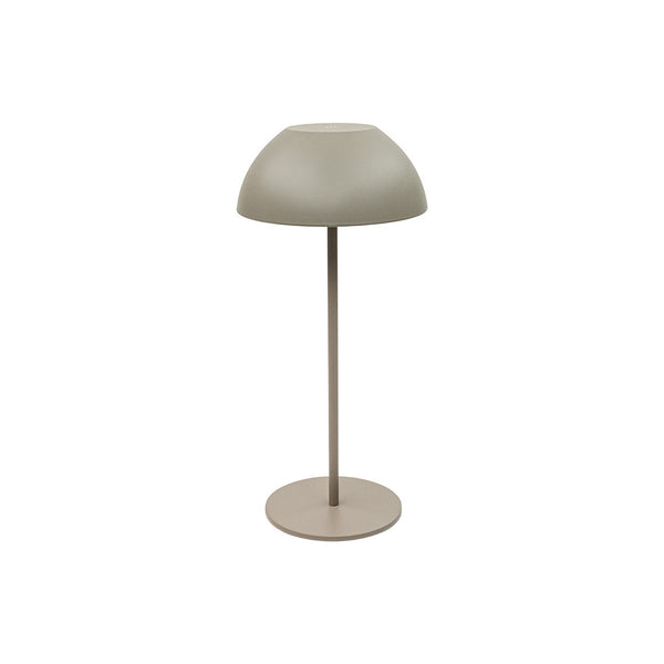 Lampe sur Table Exterieur ZAMBELIS Tactile D130 2W Dimmable IP44 DESIGN Taupe Sable E487
