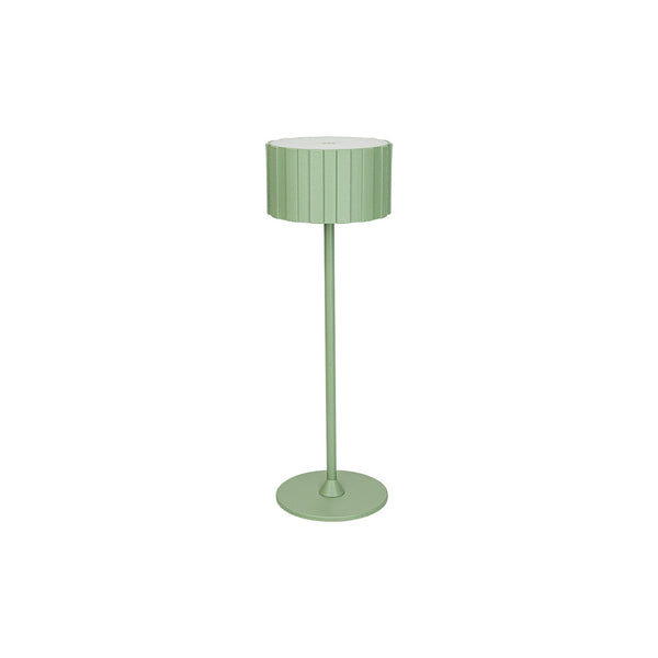 Lampe sur Table Exterieur ZAMBELIS Tactile D86 2W CCT Dimmable IP44 DESIGN Vert Sable E490