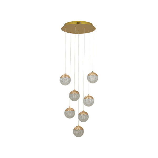 Suspension ZAMBELIS D430 52W Dimmable DESIGN Or Mat 25325