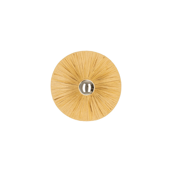 Applique Murale ZAMBELIS D250 E27 DESIGN Rotin Sans Source 25454