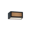 Applique Exterieure ZAMBELIS E27 Direct/Indirect IP54 DESIGN Graphite Sans Source E500
