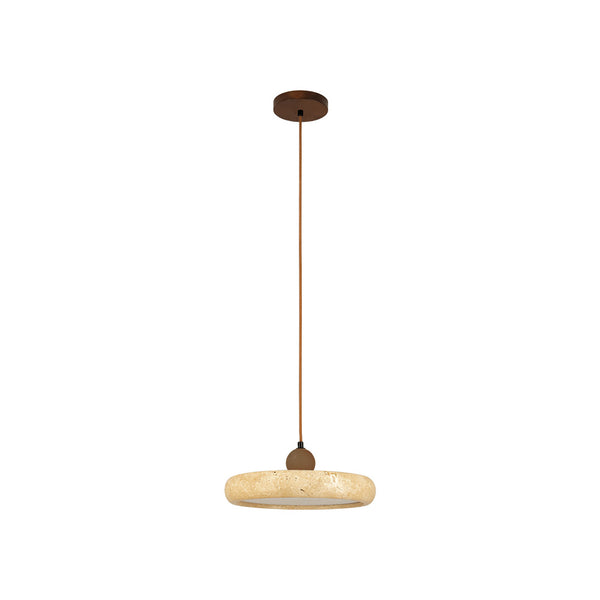 Suspension ZAMBELIS D300 22W DESIGN Pierre Naturelle et Bois 25419