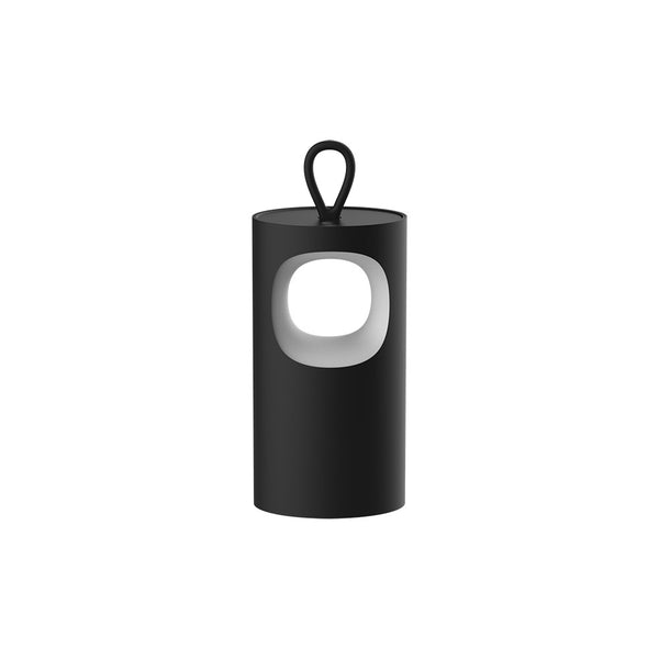 Lampe sur Table Exterieur ZAMBELIS Tactile D83 2W Dimmable IP44 DESIGN Noir Mat E482
