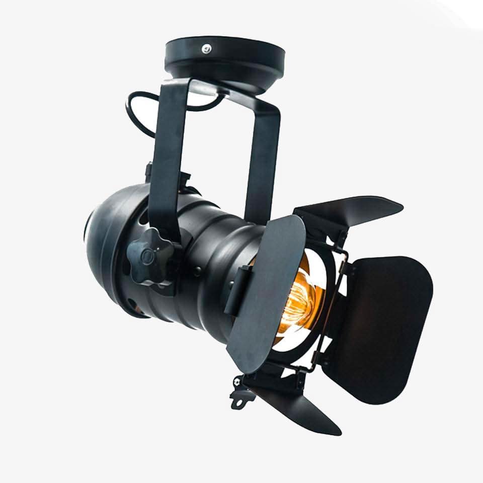 Projecteur (spot) Vintage industriel | Designix - Luminaire - https://designix.fr