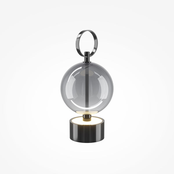 Double Moon Lampe de chevet noir