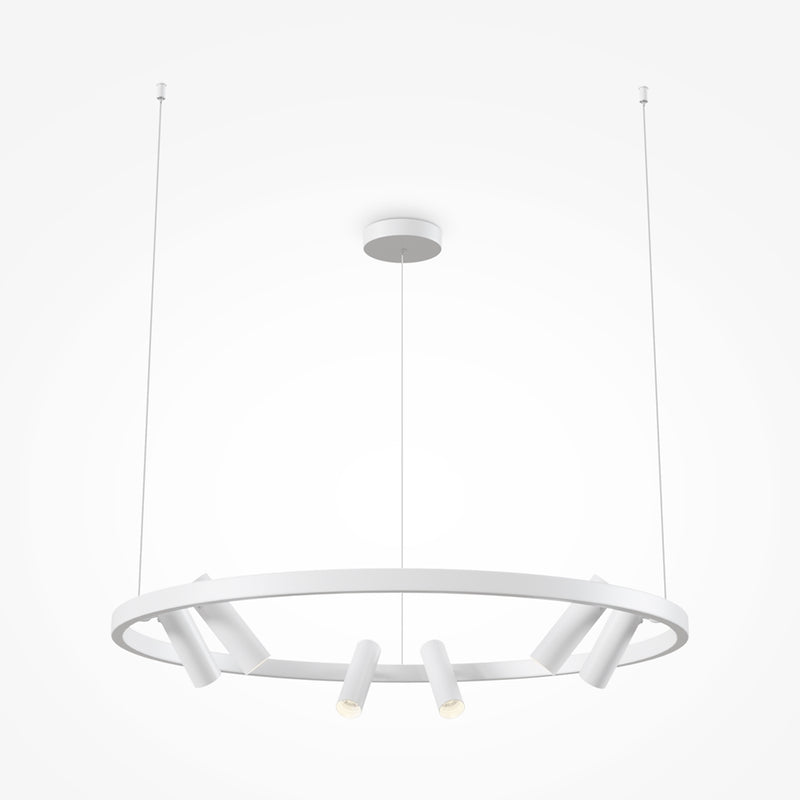 Satellite Suspension luminaire blanc
