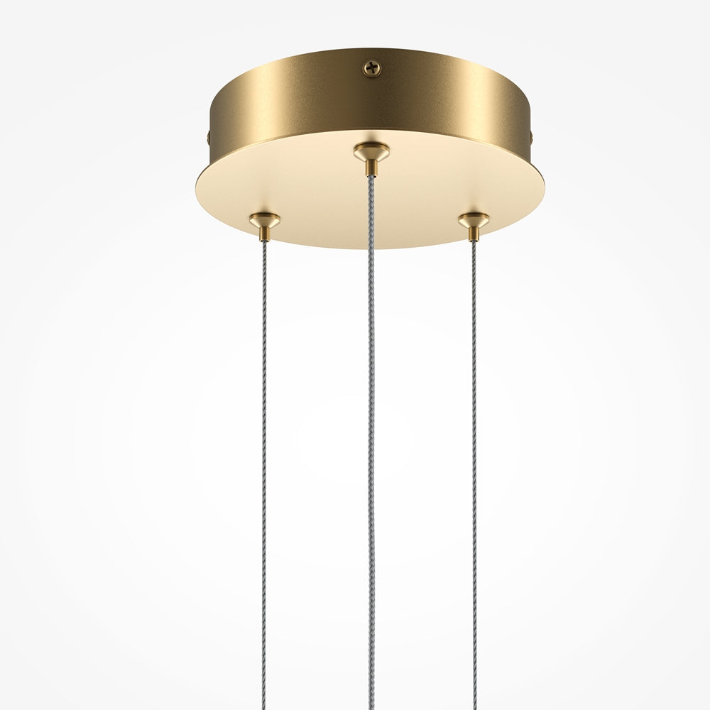 Halo Suspension luminaire doré