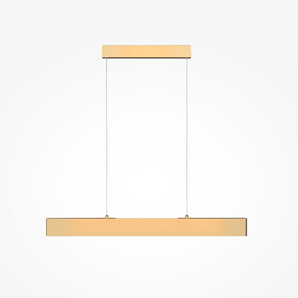 Step Suspension luminaire doré