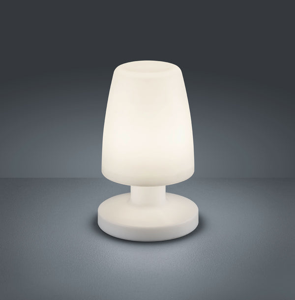 Lampe à poser sans fil Dora blanche