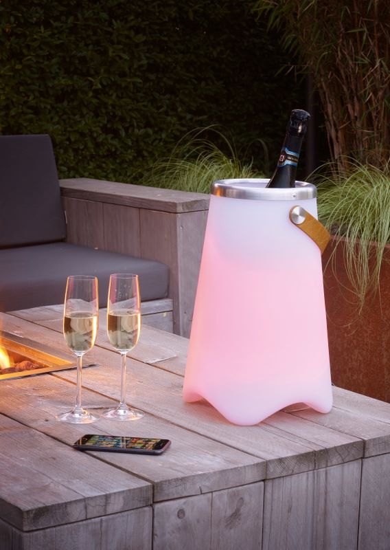 Lampe à poser sans fil Jamaica blanche