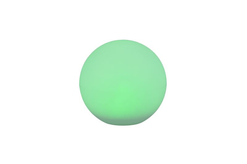 Lampe à poser sans fil Melo blanche, Ø 30 cm