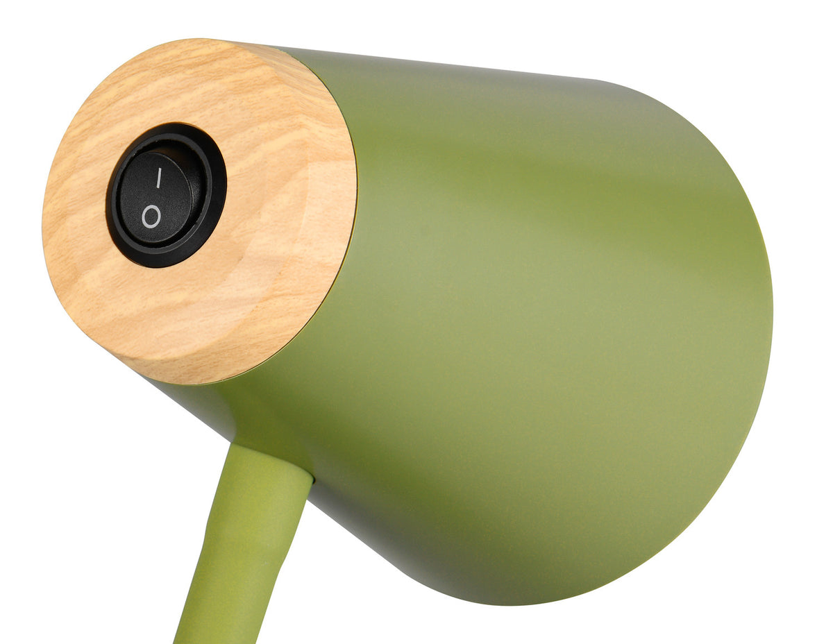 Lampe de bureau Pongo verte