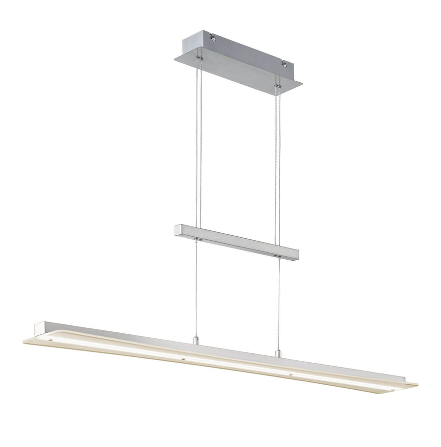 Suspension Smash nickel satiné