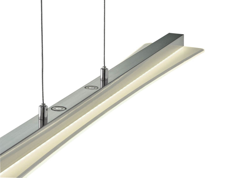 Suspension Smash nickel satiné