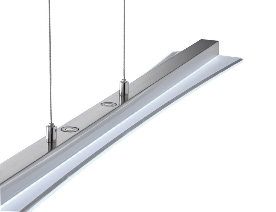 Suspension Smash nickel satiné