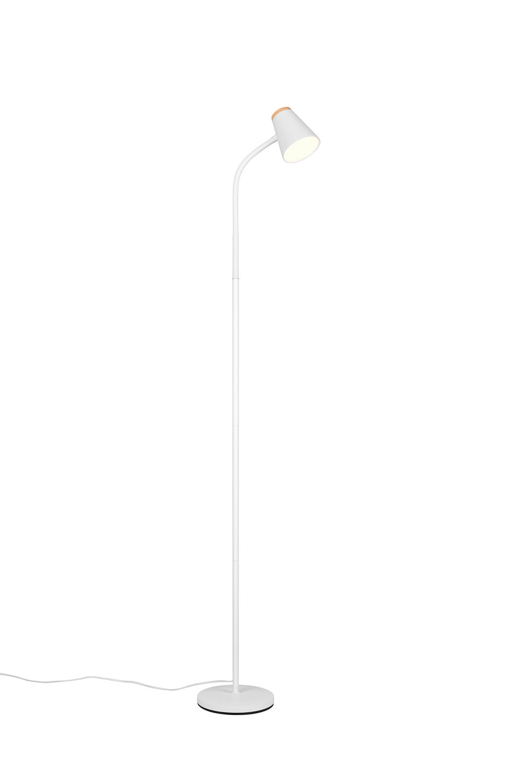 Lampadaire Pongo blanc
