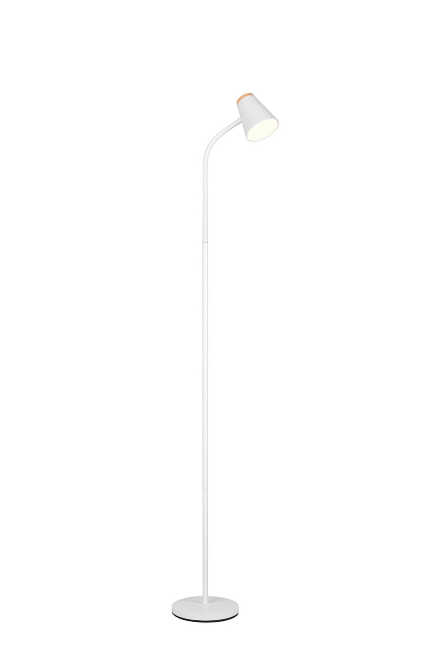 Lampadaire Pongo blanc