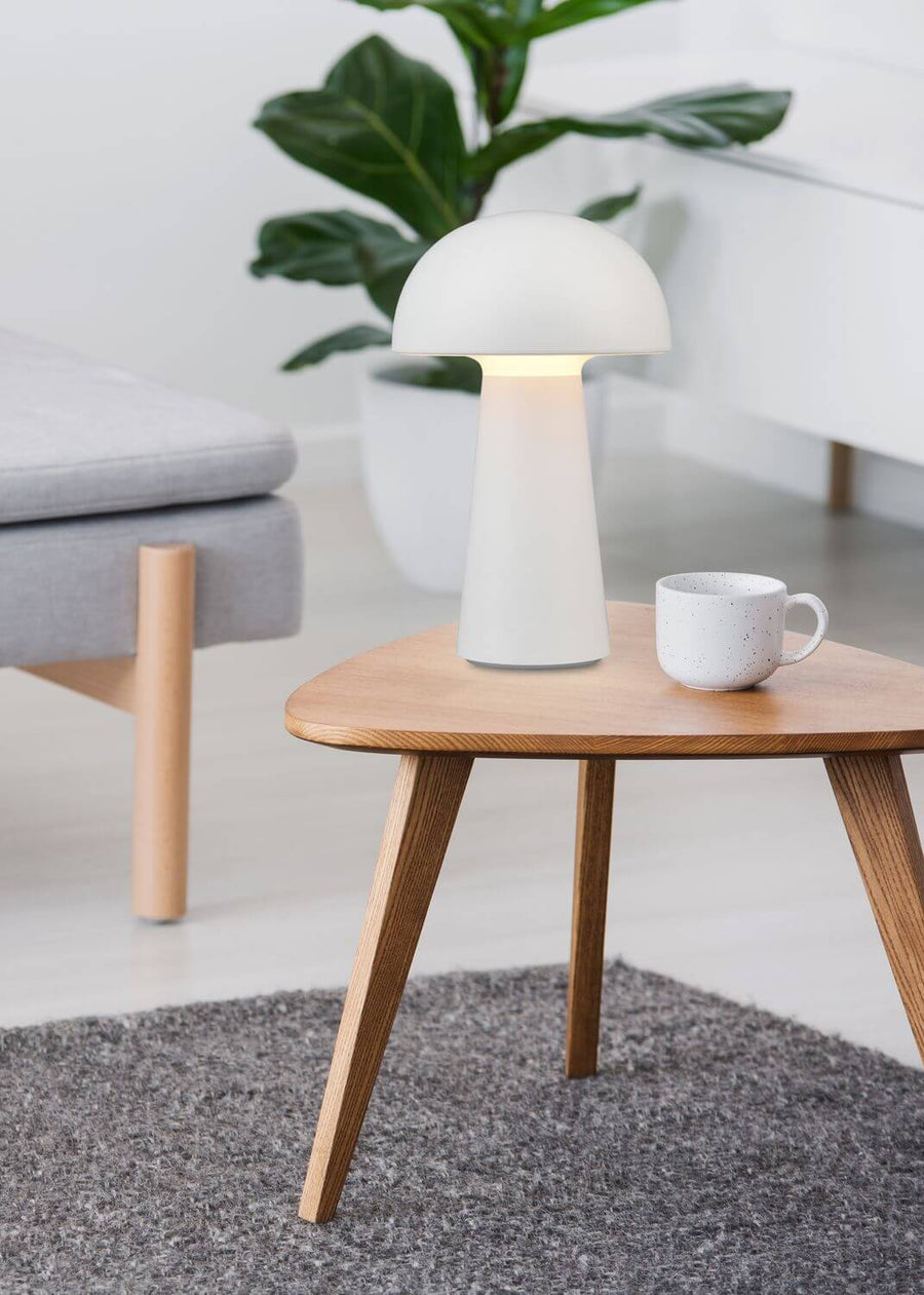 Lampe extérieure Lennon blanche