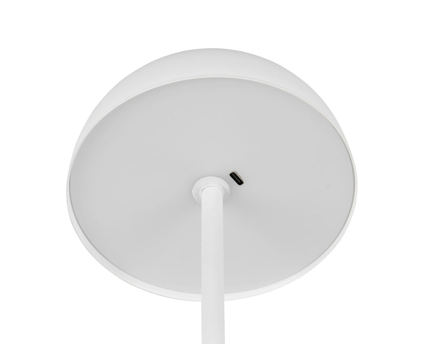 Lampe à poser Munoz blanche mat