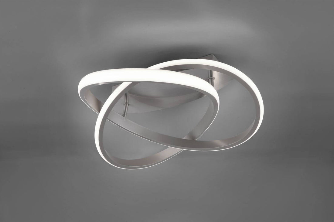 Plafonnier Course nickel satiné (R62051107)