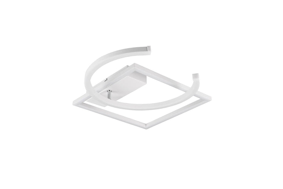 Plafonnier Pivot blanc mat