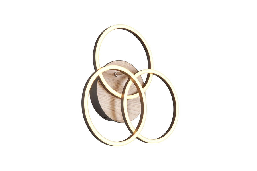 Plafonnier Circle bois