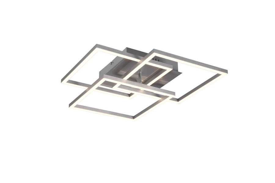 Plafonnier Mobile nickel satiné