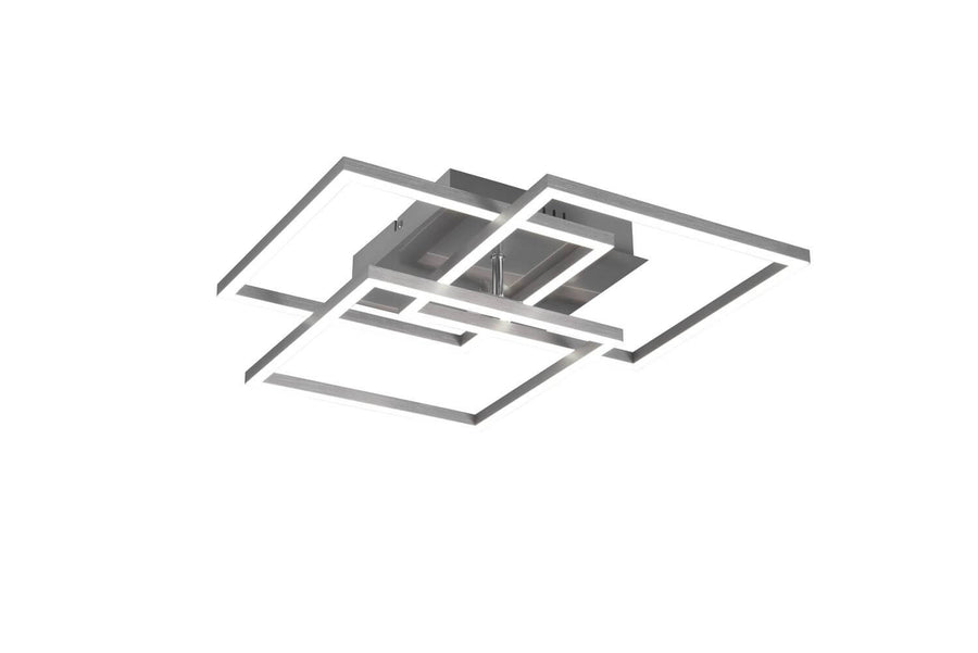 Plafonnier Mobile nickel satiné