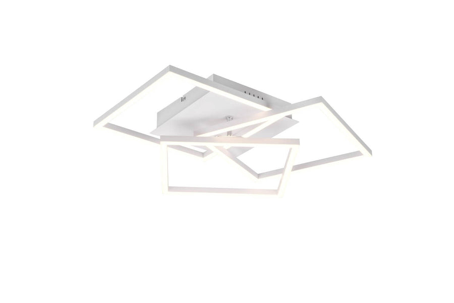 Plafonnier Mobile blanc mat