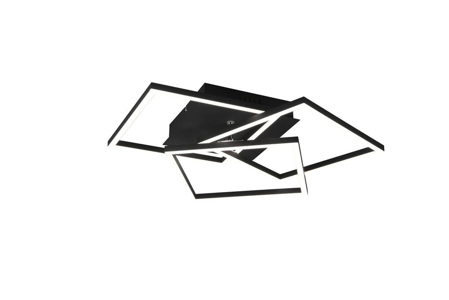 Plafonnier Mobile noir mat