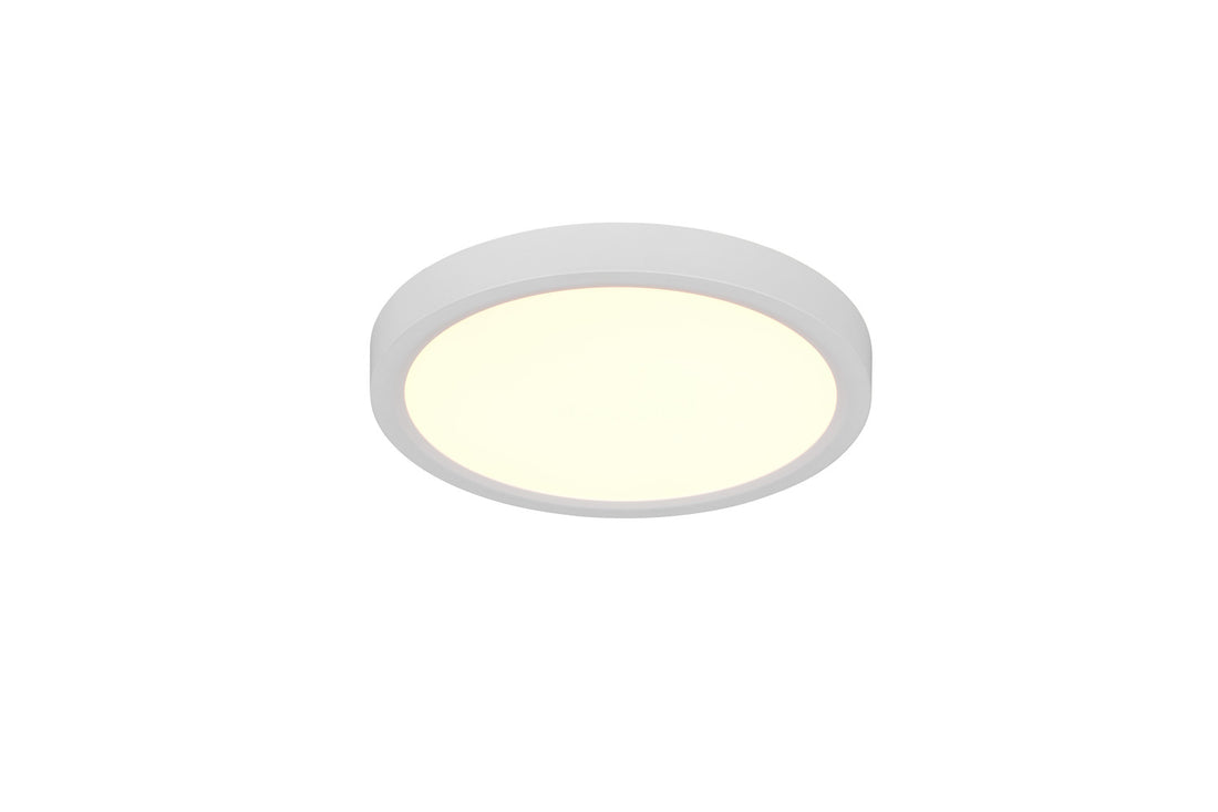 Plafonnier Draco blanc mat, Ø 23 cm