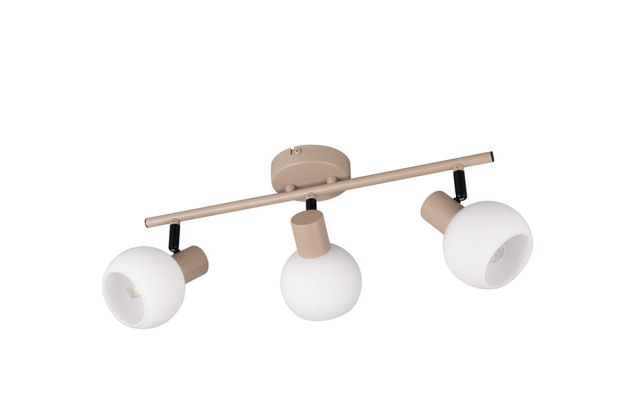 Spot Boba 3 lumières beige