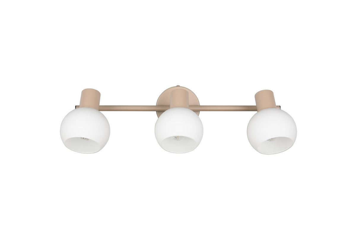 Spot Boba 3 lumières beige