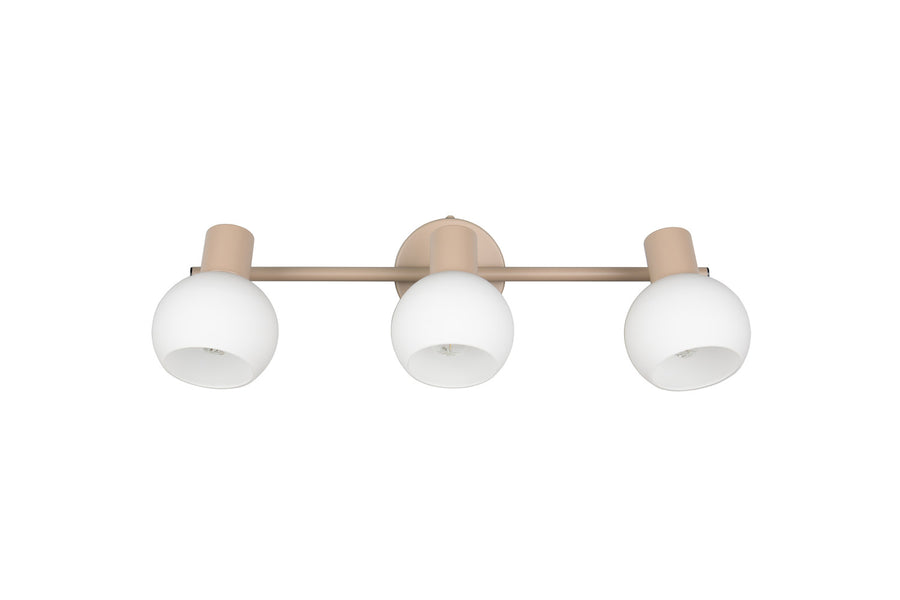 Spot Boba 3 lumières beige