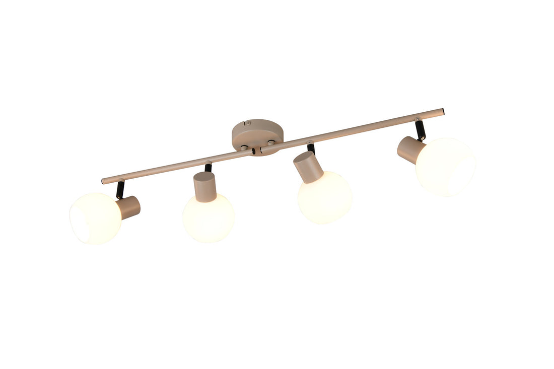 Spot Boba 4 lumières beige