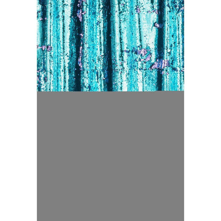 Rideau Sequins Réversibles Bleu Violet - Designix