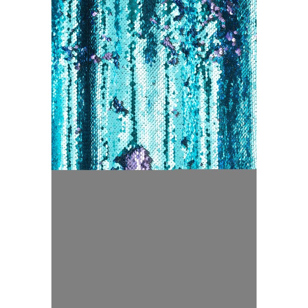 Rideau Sequins Réversibles Bleu Violet - Designix