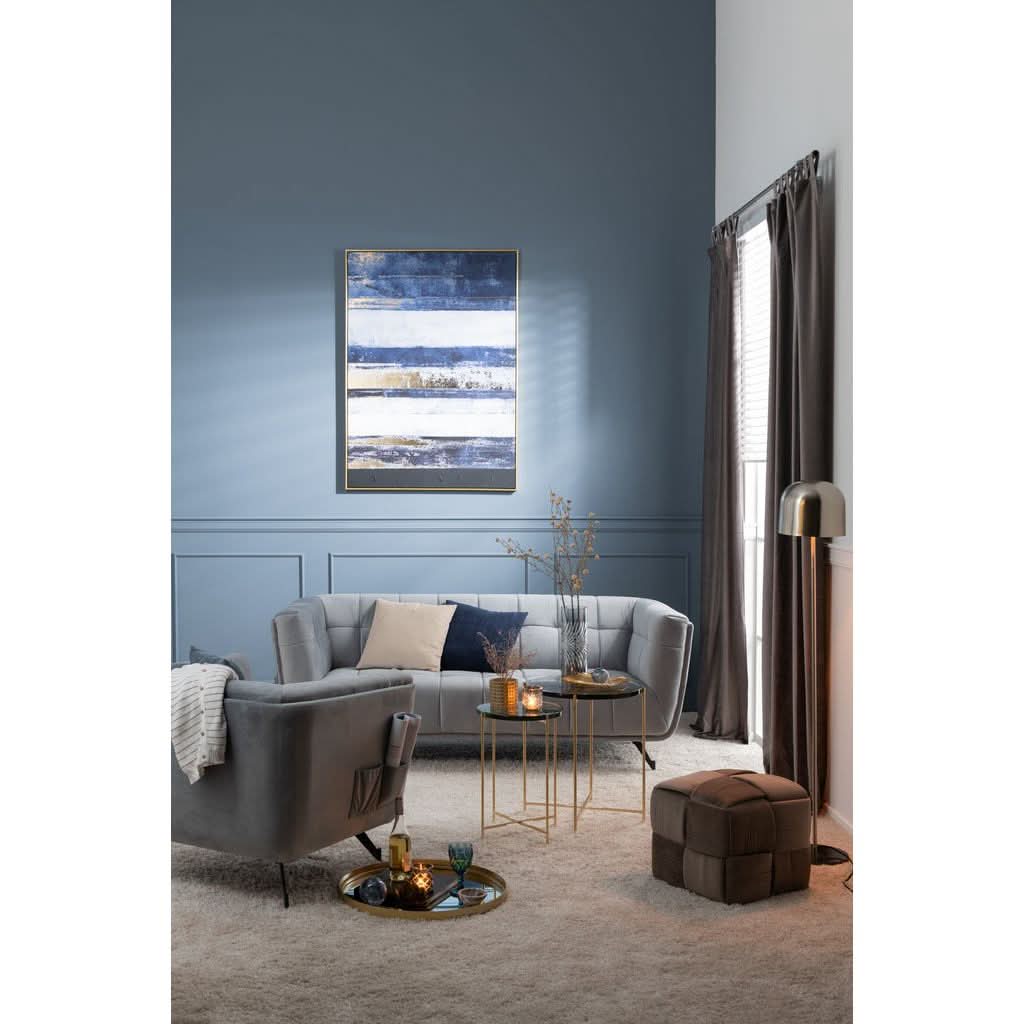 Rideau Velours Long Taupe - Designix
